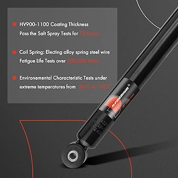Amazon.com: A-Premium Rear Shock Absorber Compatible with